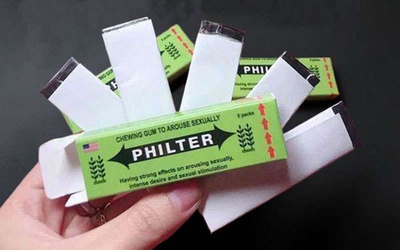 Kẹo cao su philter tình yêu